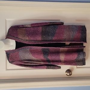 Chicos Abstract Cardigan